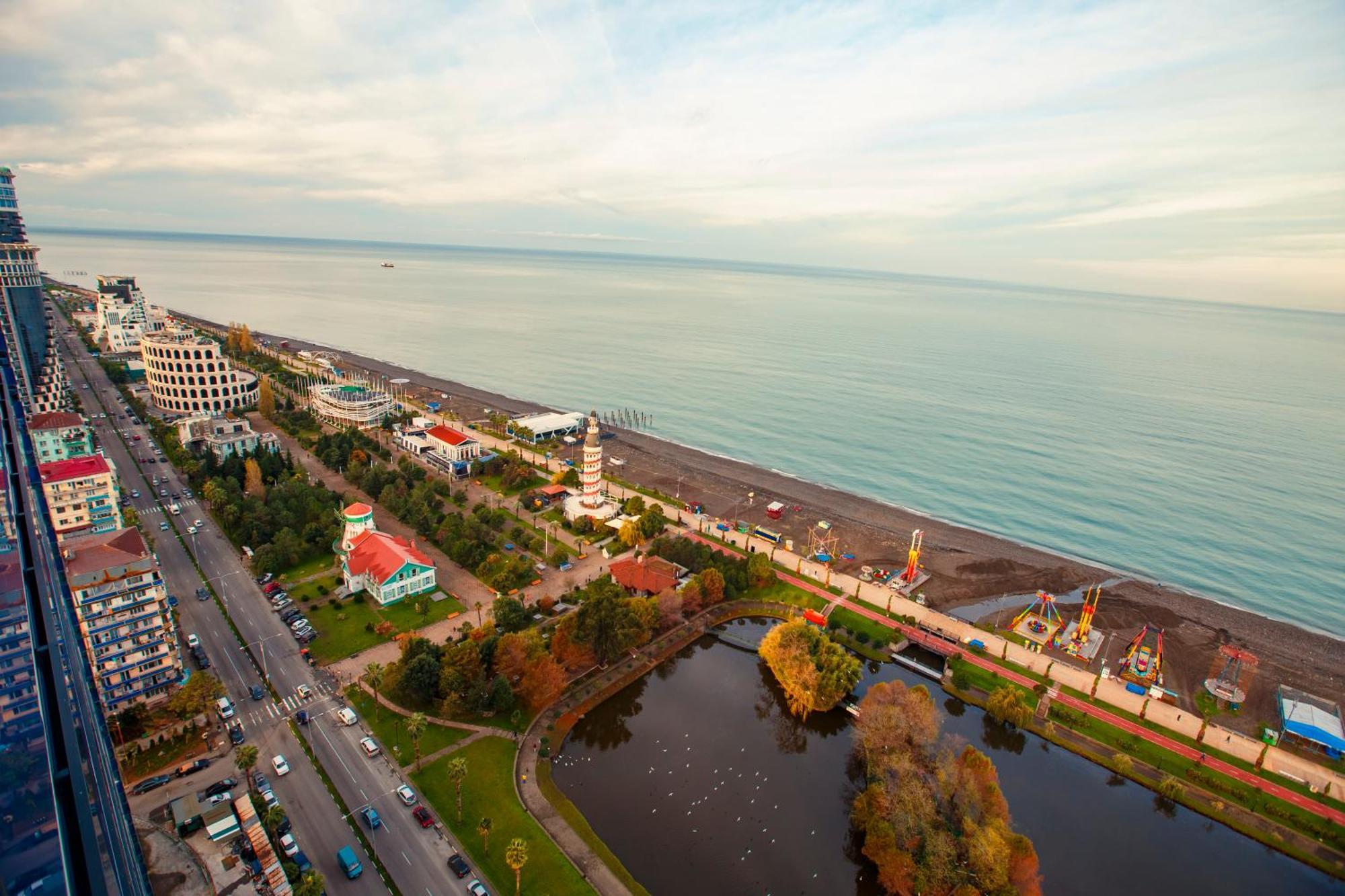 Panorama Orbi Beach Resort Center Suite Batumi Exterior foto