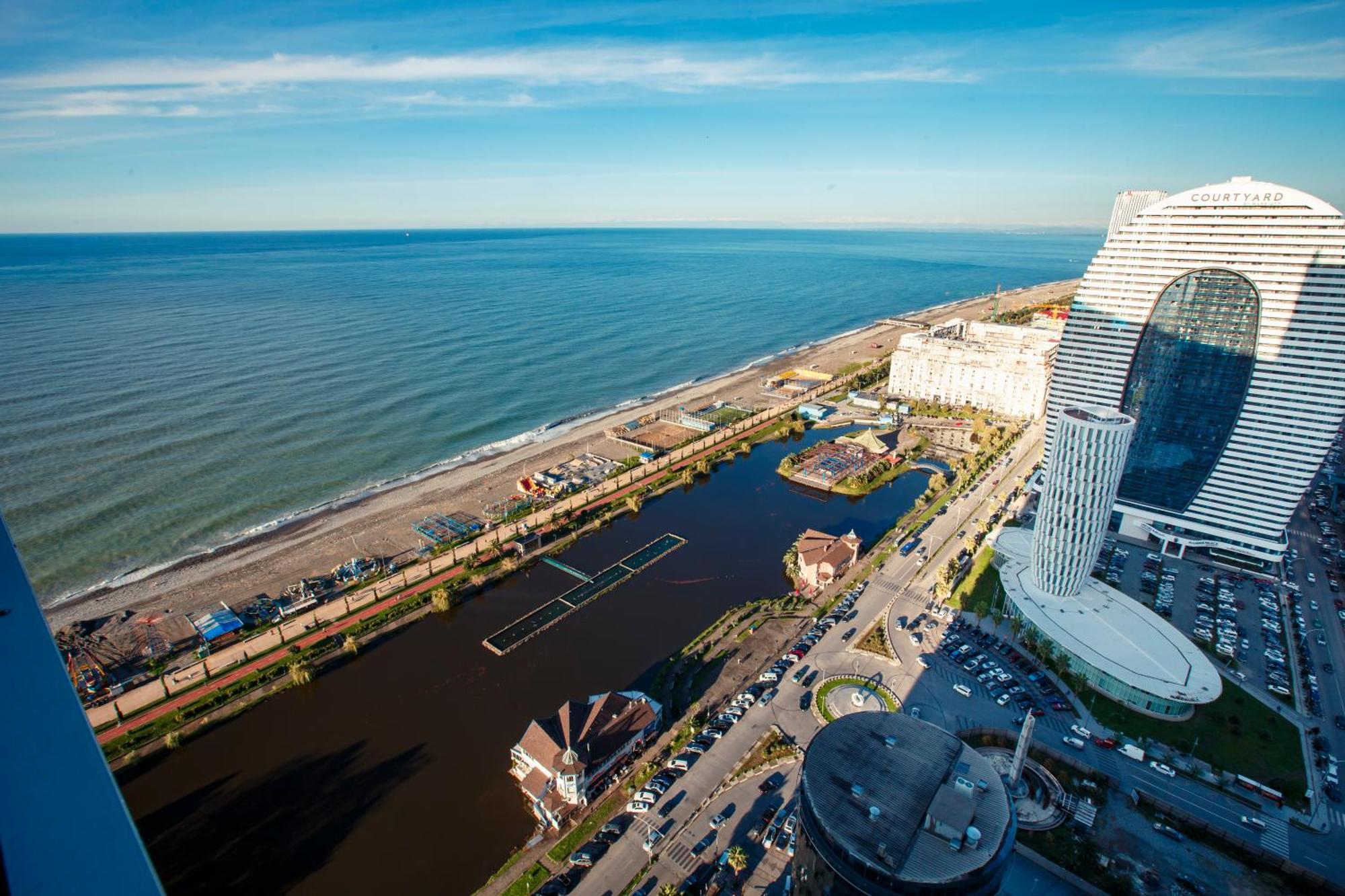 Panorama Orbi Beach Resort Center Suite Batumi Exterior foto